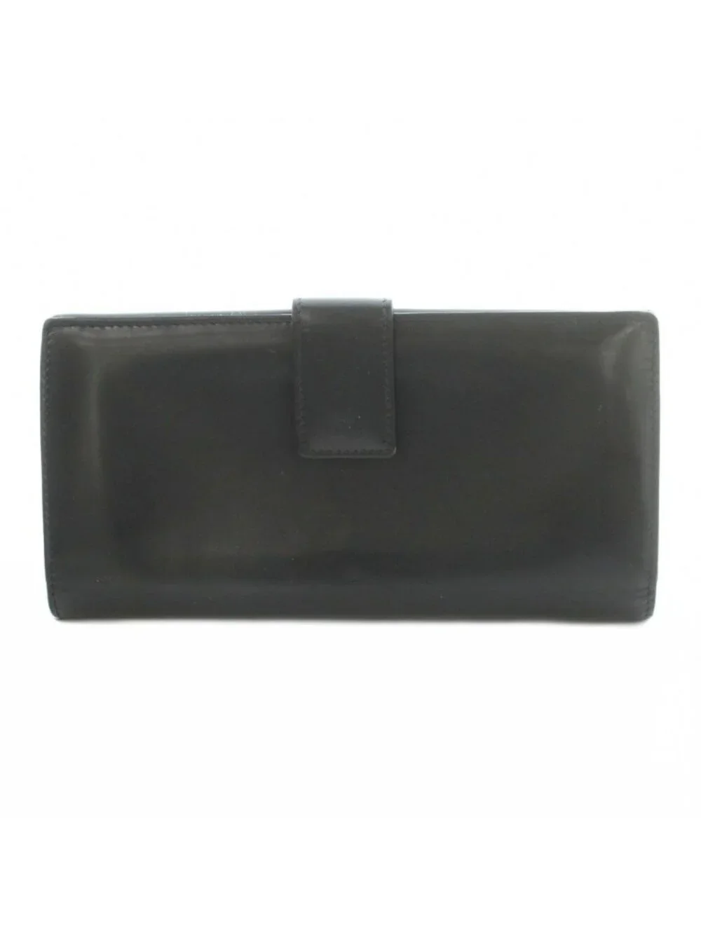 Gucci Wallet Bifold Coin Purse Leather Black